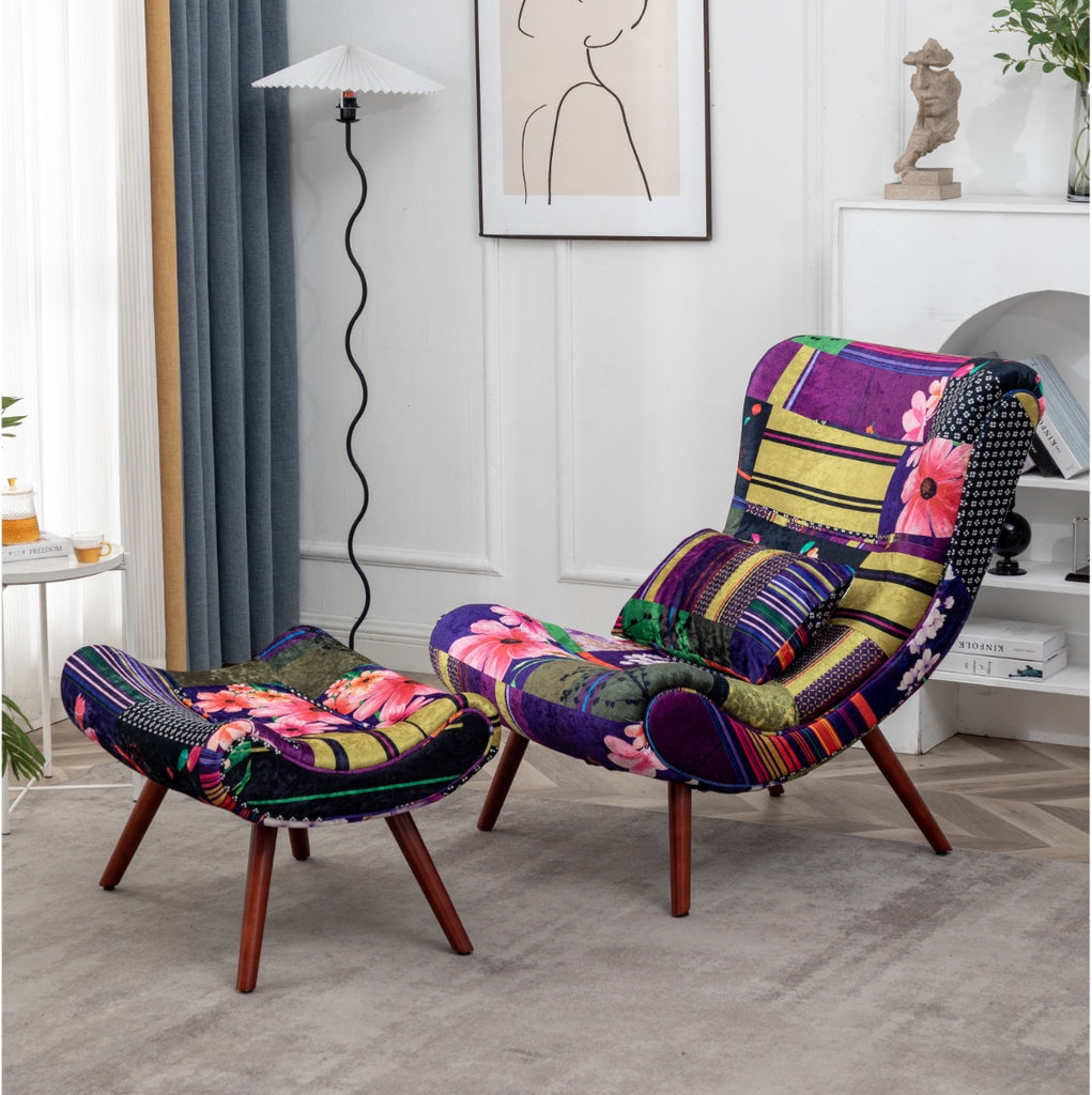 fabric-patchwork-katia-accent-chair-with-footstool