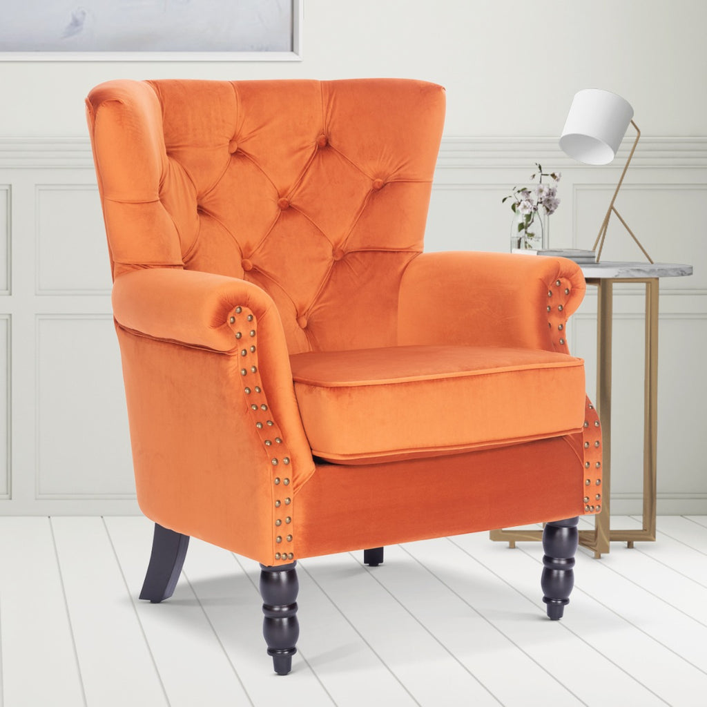 velvet-orange-liana-accent-chair