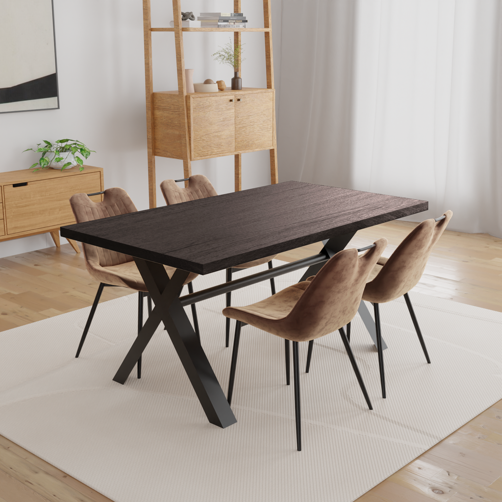 Dining Tables - Real Wood Veneer & Solid Mango Wood – Stunning Chairs