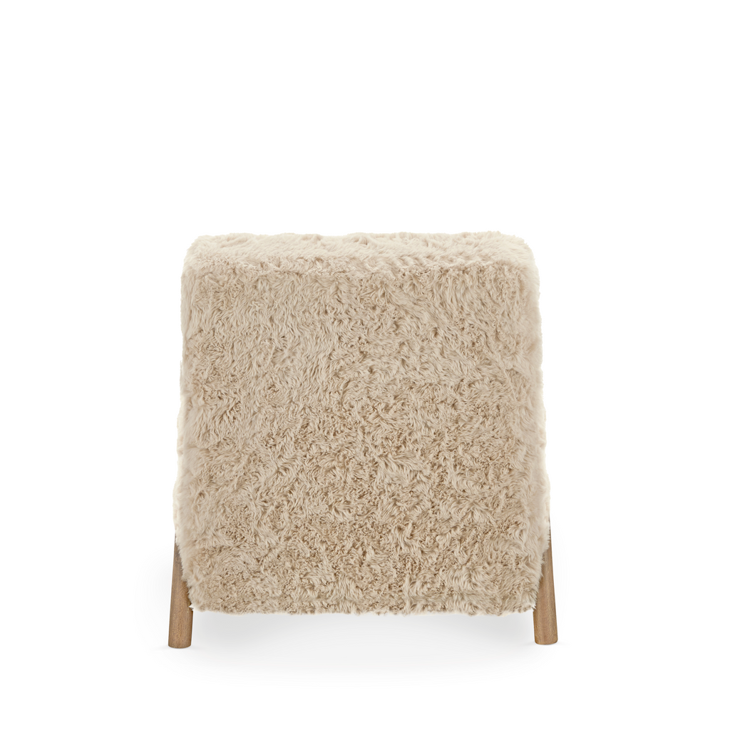 Sheepskin Style Faux Fur Armchair SMUDGE