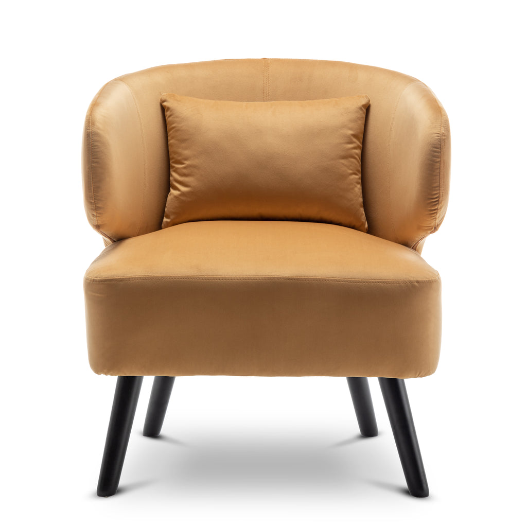 Velvet Gold Chiara Accent Chair