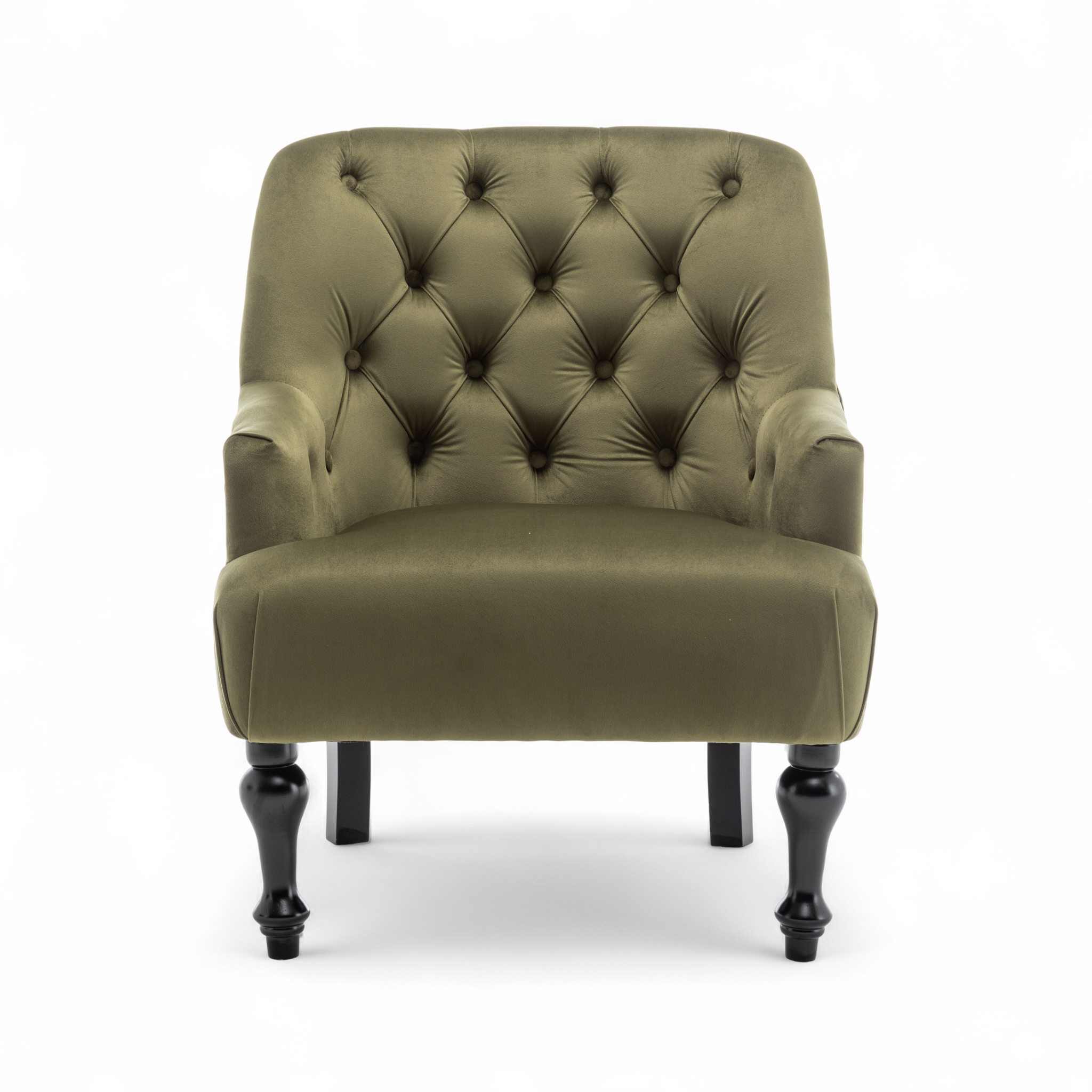 Velvet Sage Green Armina Accent Chair – Stunning Chairs