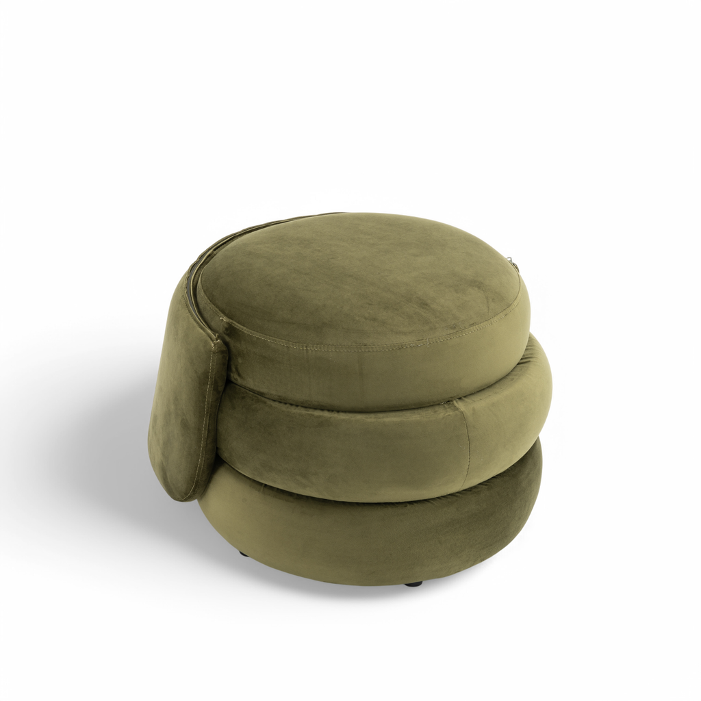 Velvet Sage Green Tilly Accent Swivel Chair
