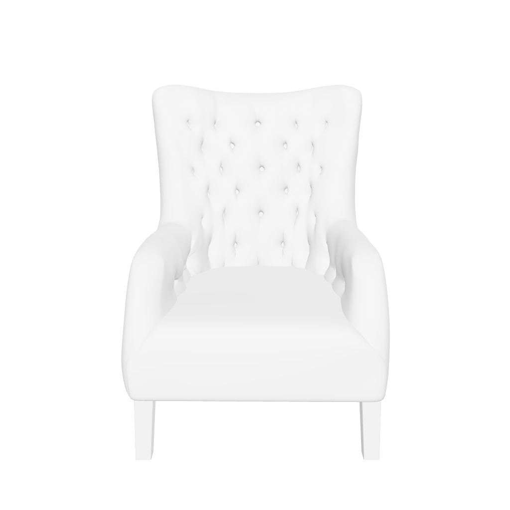 Velvet Black Gabriella Accent Chair