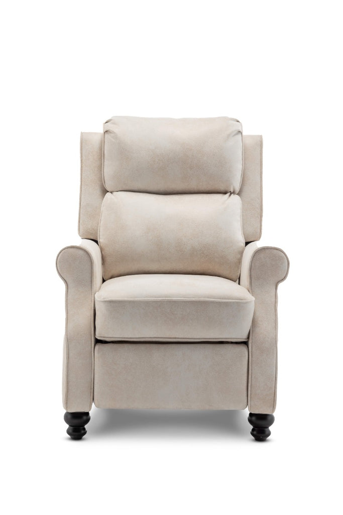 leather-air-suede-cream-mary-recliner-chair