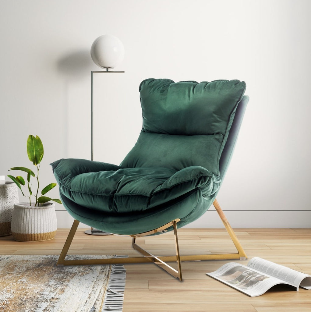 velvet-bottle-green-pierina-accent-chair