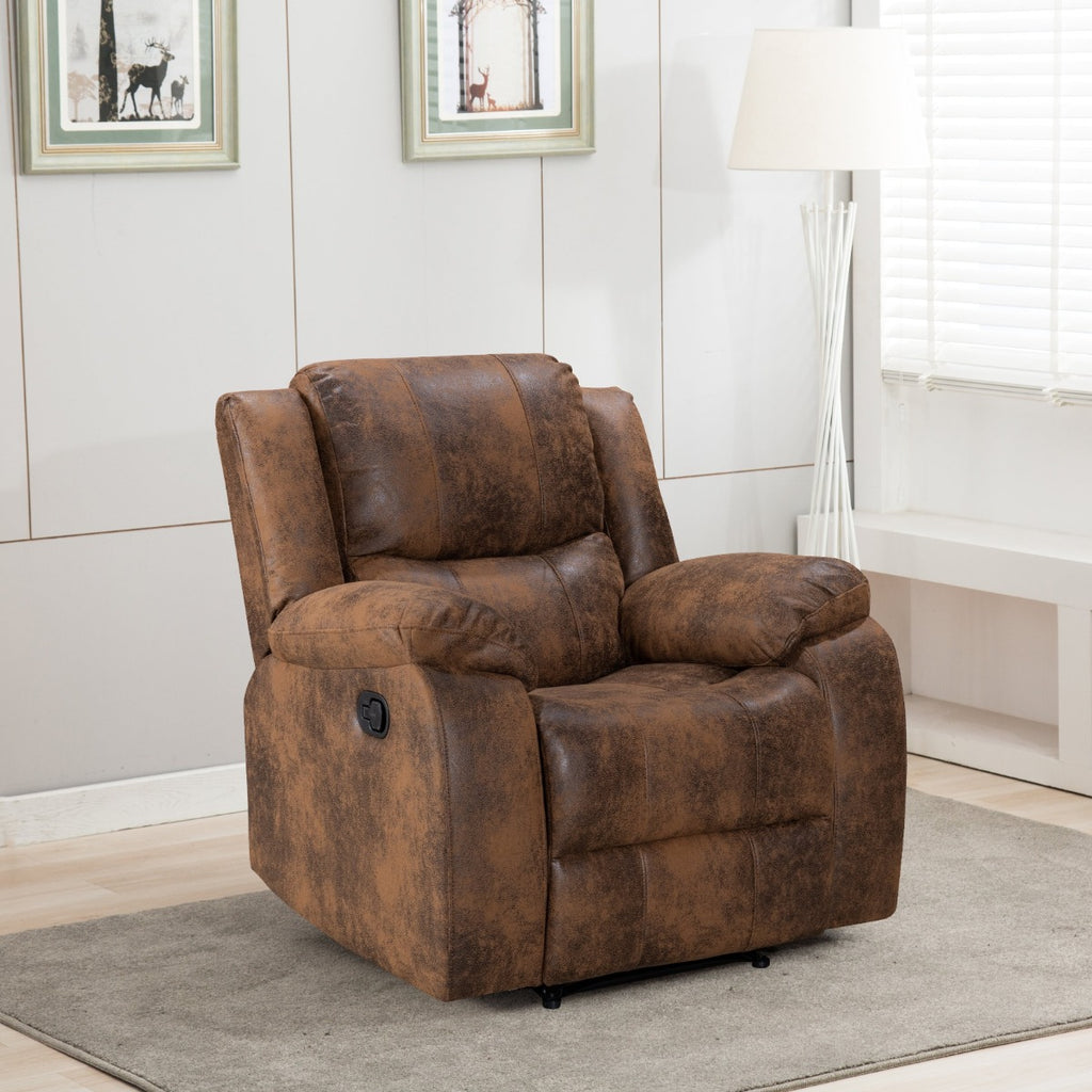 leather-air-suede-brown-naples-recliner-chair