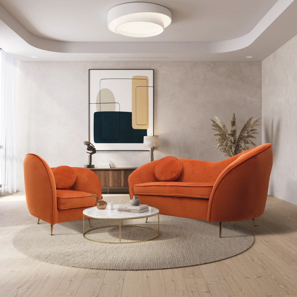 velvet-orange-2-seat-sofia-accent-chair
