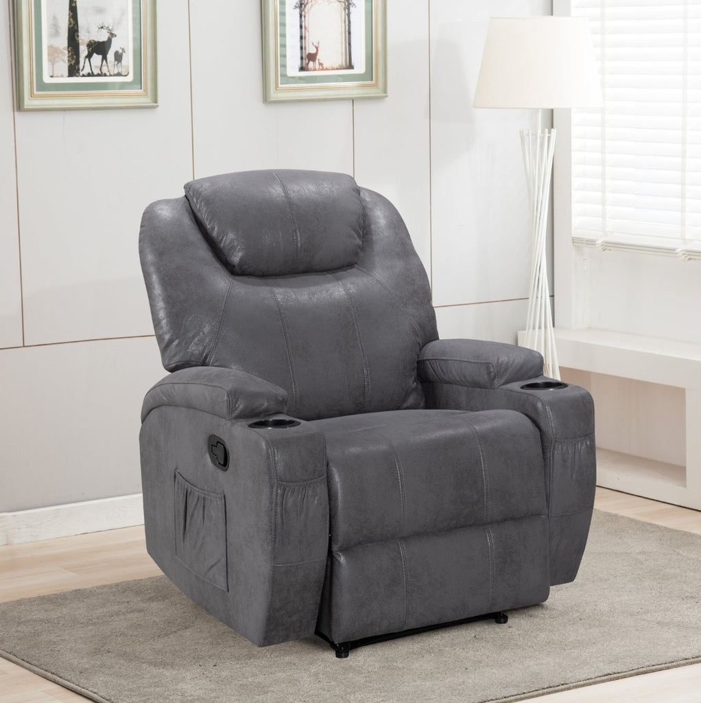 leather-air-suede-grey-barlotta-recliner-chair