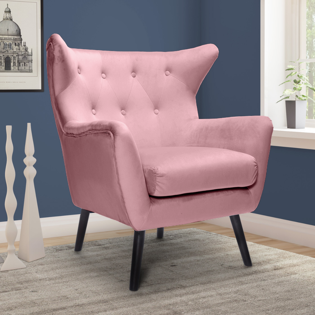 velvet-pink-brianna-accent-wingback-chair