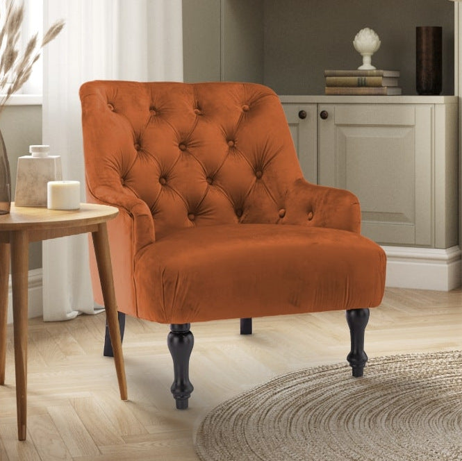 velvet-orange-armina-accent-chair