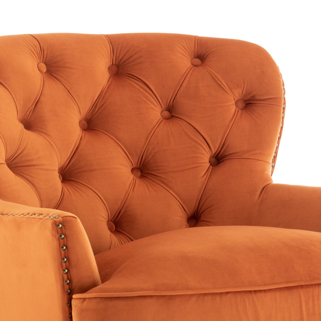 velvet-orange-buttoned-ava-accent-chair