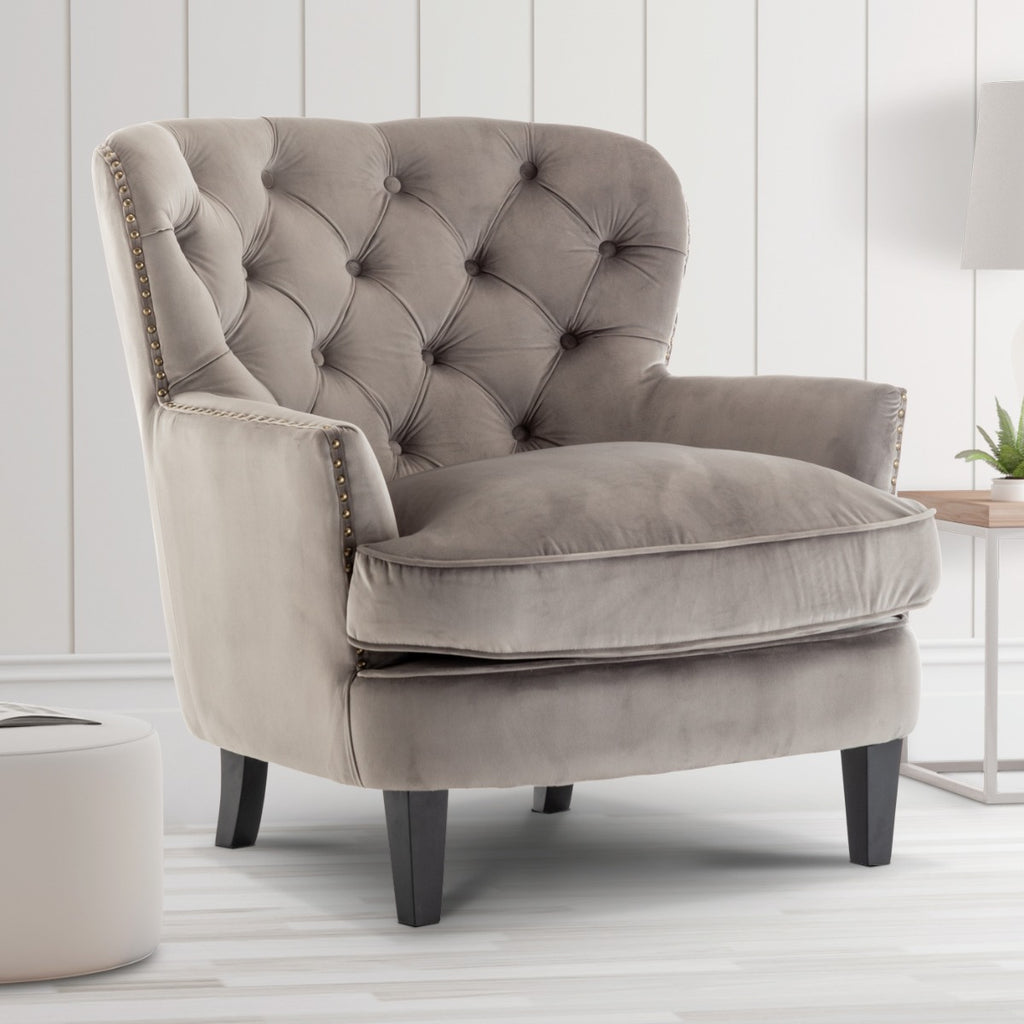 velvet-light-grey-buttoned-ava-accent-chair