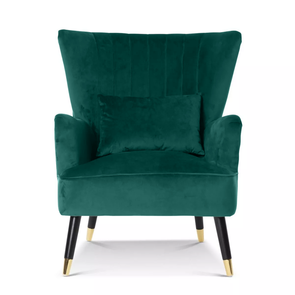 velvet-emerald-green-camila-accent-wingback-chair-with-footstool