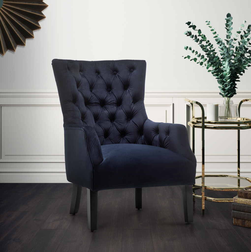 Blue Navy Accent Chairs Occasional Armchairs