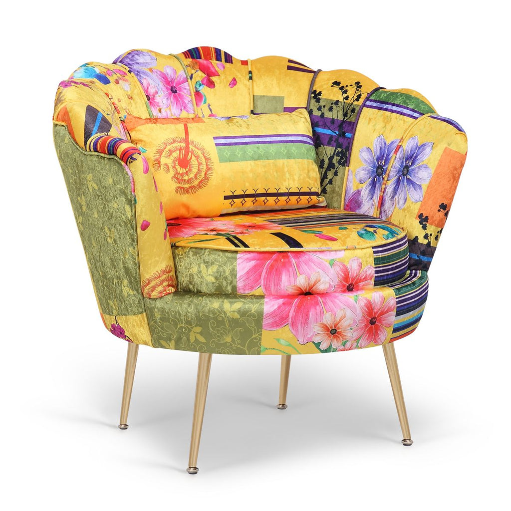 fabric-gold-patchwork-daisy-accent-chair