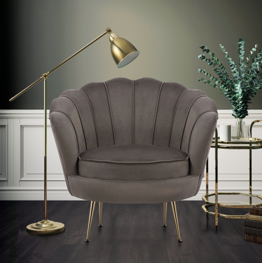 Karlee grey accent chair deals