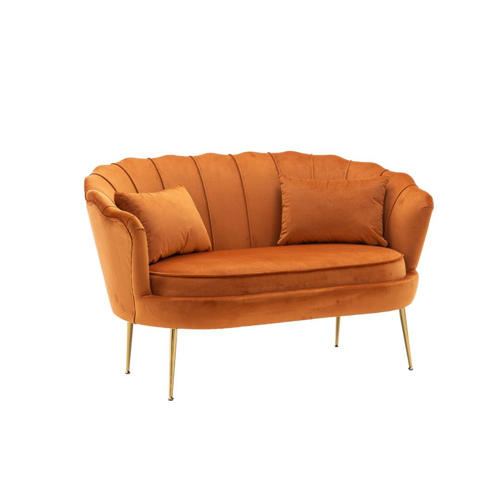 velvet-orange-2-seat-daisy-accent-chair