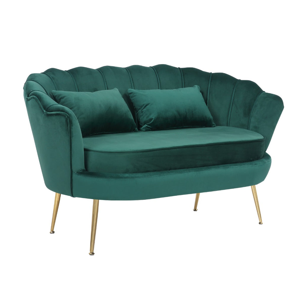 velvet-emerald-green-2-seat-daisy-accent-chair