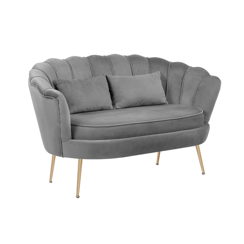 velvet-light-grey-2-seat-daisy-accent-chair