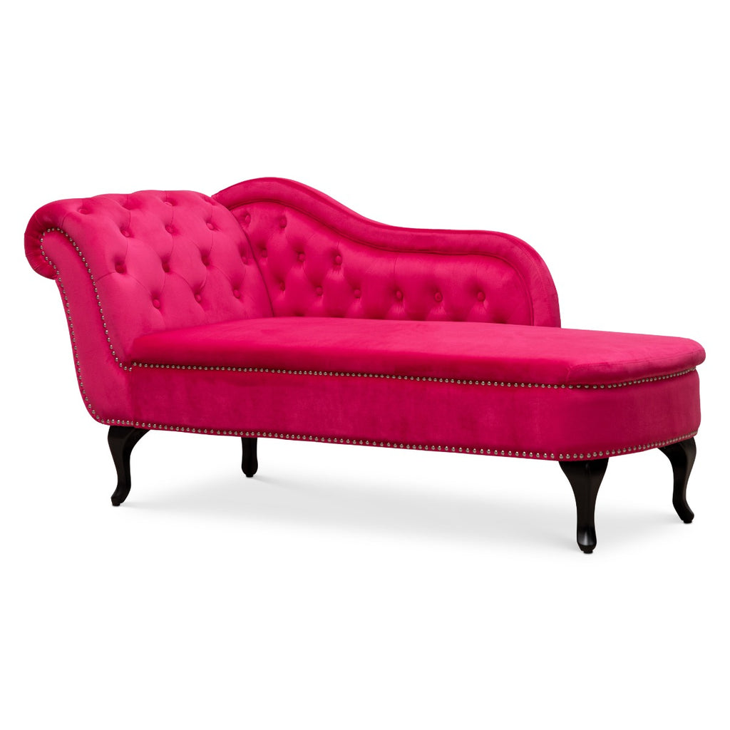 velvet-dark-pink-right-hand-facing-monroe-chaise-lounge