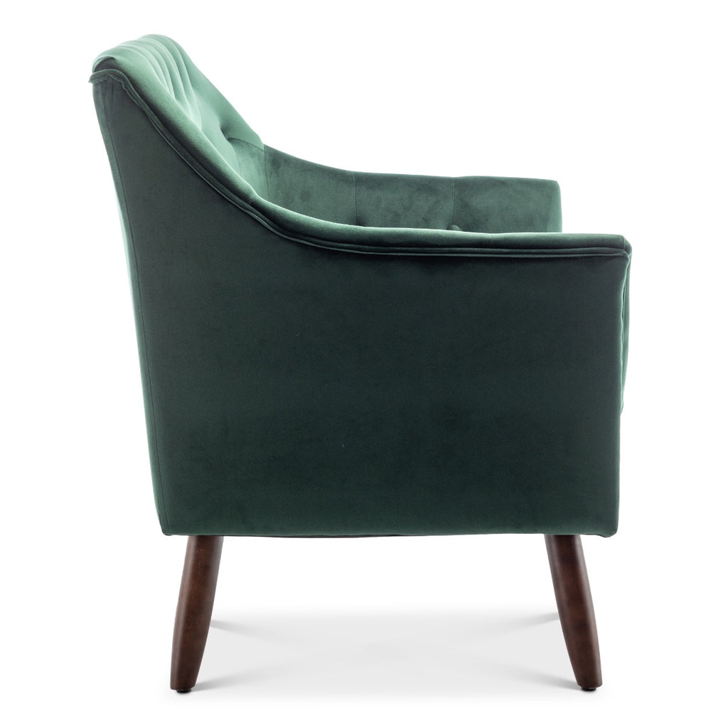 velvet-bottle-green-2-seat-franca-accent-chair