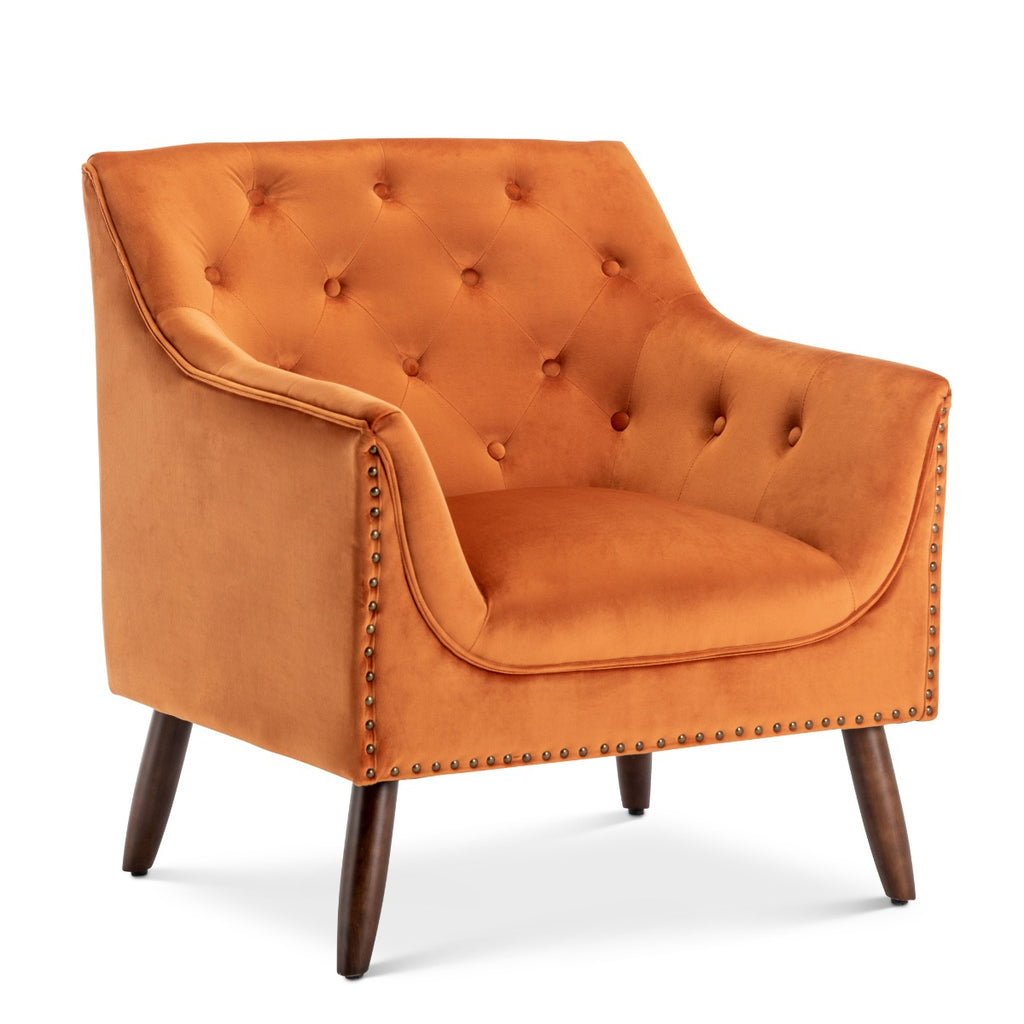 velvet-orange-franca-accent-chair