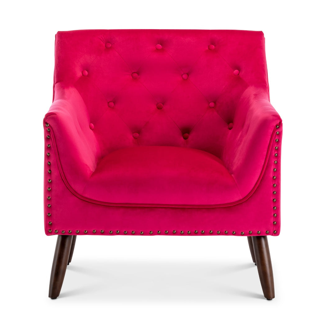 velvet-pink-franca-accent-chair