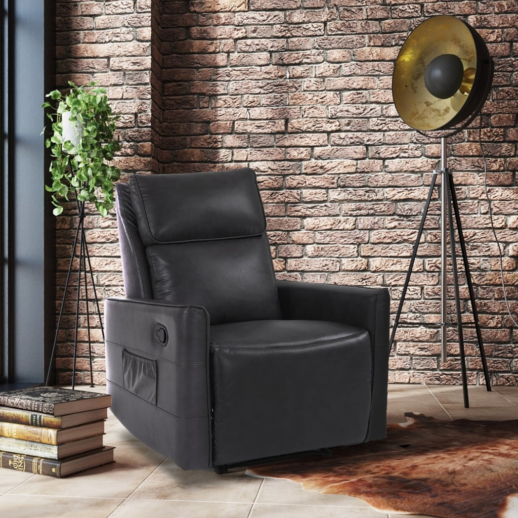 leather-air-grey-girona-recliner-chair