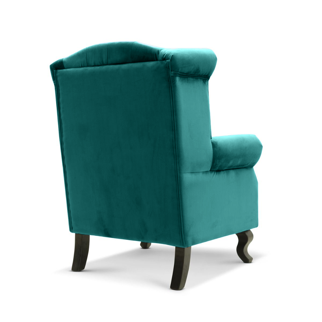 velvet-wing-back-fireside-henley-chair-armchair-with-buttons-teal-turquoise