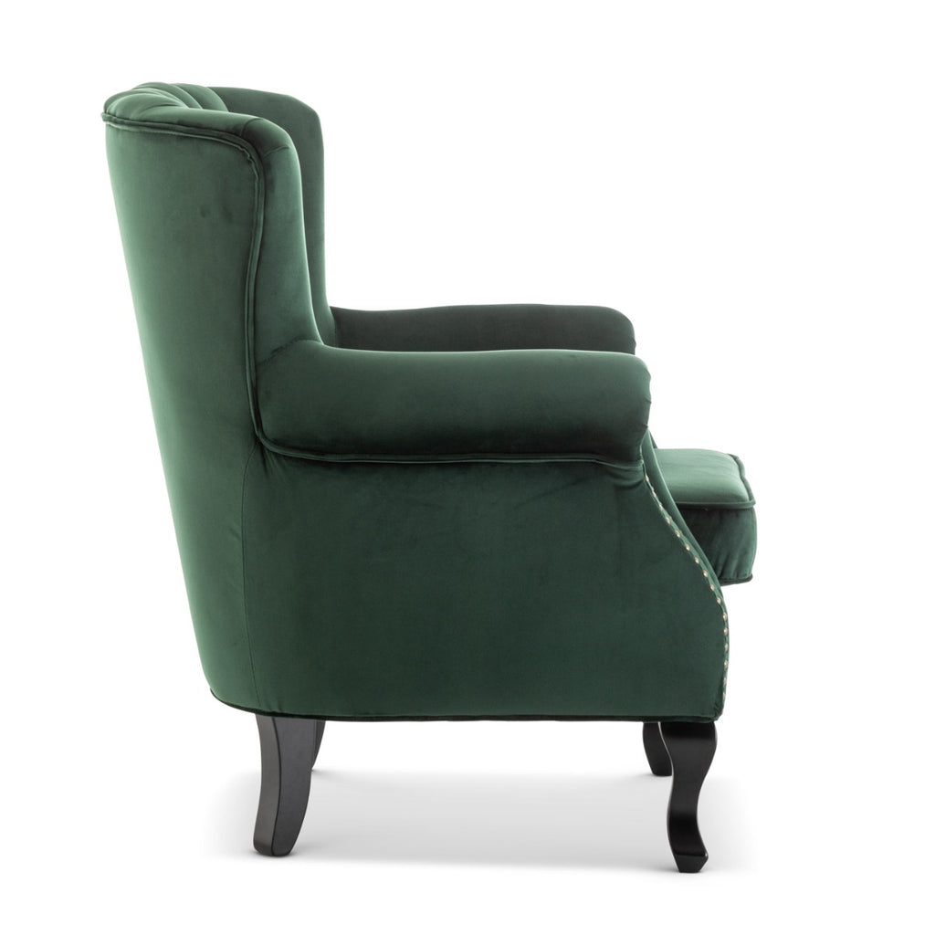 velvet-bottle-green-jemma-accent-chair