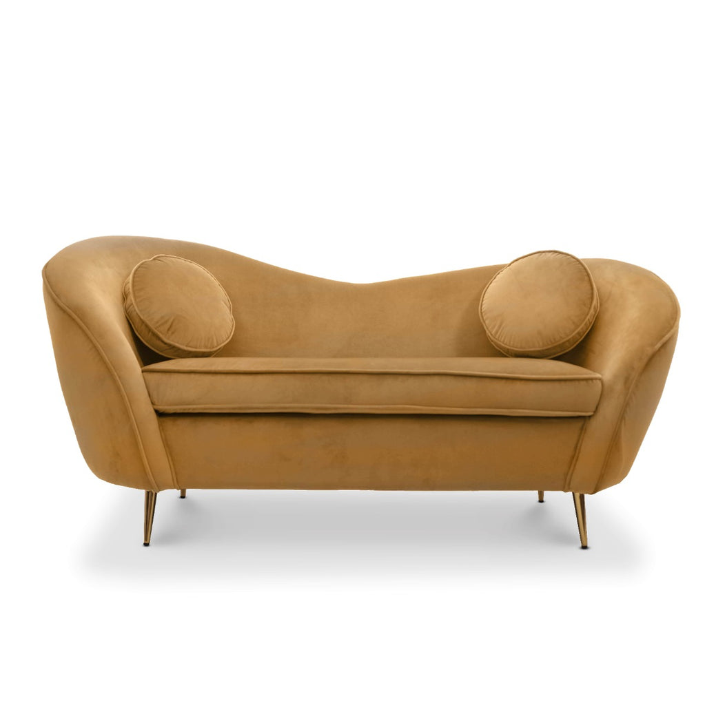 Velvet Gold Seat Sofia Accent Chair – Stunning Chairs