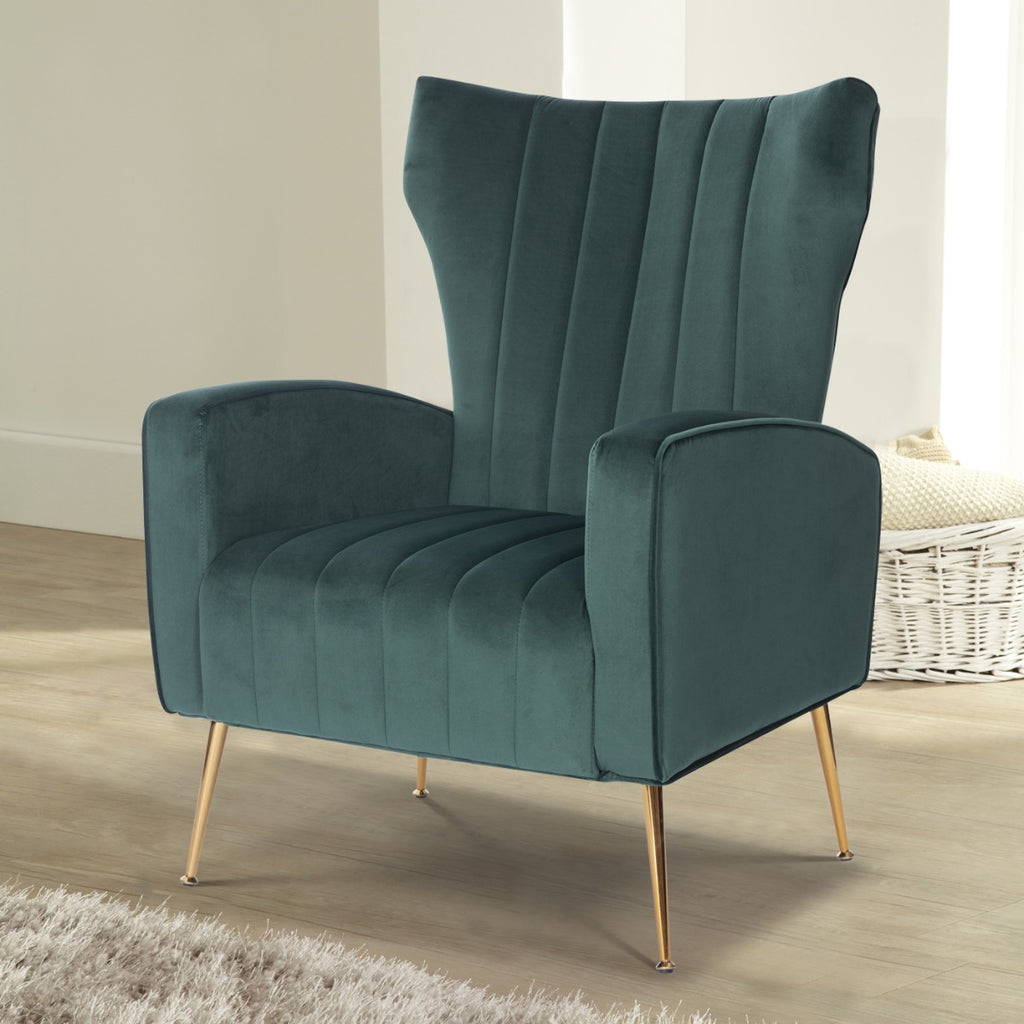 velvet-emerlad-green-talia-accent-chair