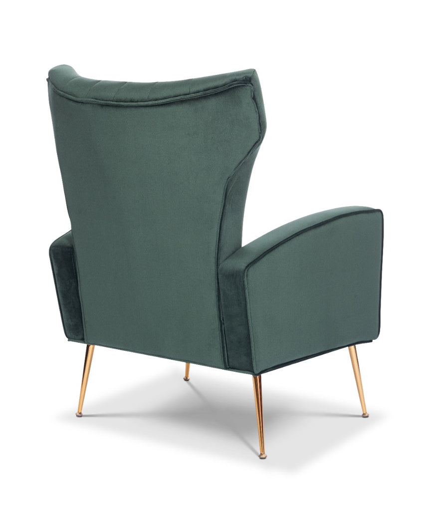velvet-bottle-green-talia-accent-chair