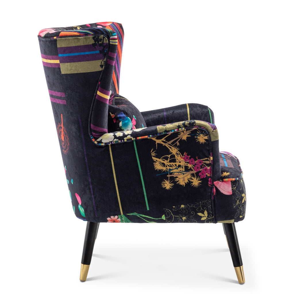 fabric-black-patchwork-victoria-accent-wingback-chair-with-footstool